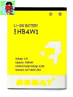 Аккумулятор Bebat для Huawei G510 U8951, G525 G520 G526 (HB4W1)