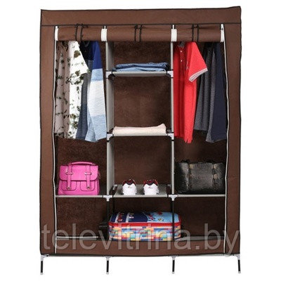 Складной каркасный тканевый шкаф Storage Wardrobe ( арт. 8-106671) - фото 1 - id-p130918416