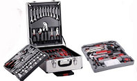 Набор инструментов Professional tool set Chrome Vanadium 187 пр. в алюминиевом кейсе (арт.9-7126)