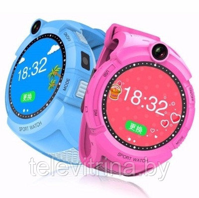 Детские умные часы Smart Baby Watch Wonlex Q360 с камерой и фонариком (код.0193) - фото 1 - id-p130918736