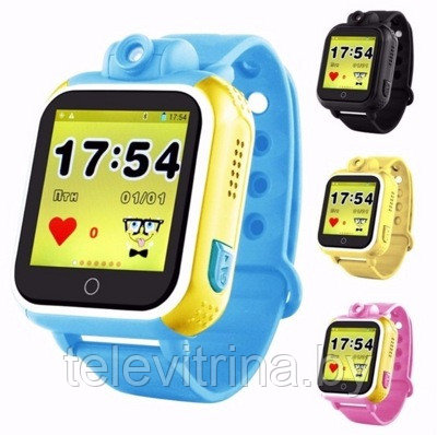 Детские умные часы Smart Baby Watch Wonlex Q75 (GW1000) с камерой (код.0193) - фото 1 - id-p130918741