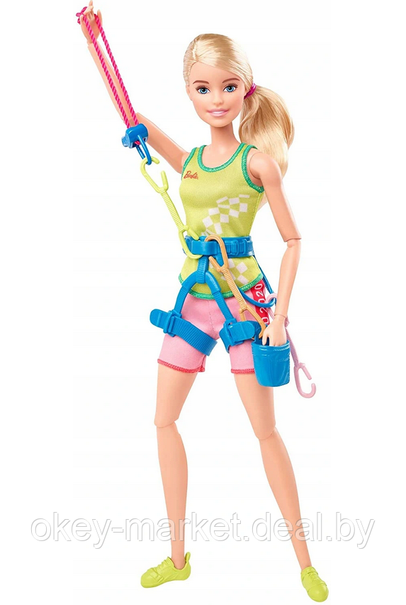 Кукла Barbie Олимпийская спортсменка Альпинистка GJL75 - фото 4 - id-p130941925