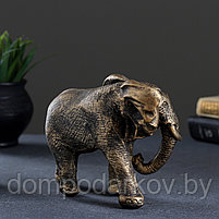 Фигура "Слон африканский" бронза 18х9х13см, фото 2