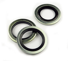 Резино-металлическое кольцо м8х1 USIT