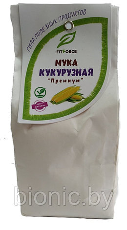 Мука кукурузная "Премиум", "FITFORCE", дой-пак 500 гр. 1/16, фото 2