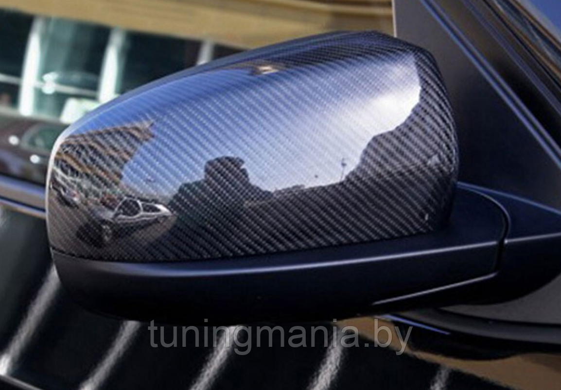 Карбоновые накладки на зеркала BMW X5 - фото 3 - id-p88442874