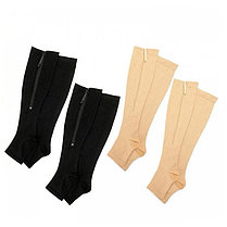 Компрессионные гольфы на молнии с открытым носом ZIP SOX - Зип Сокс, фото 3