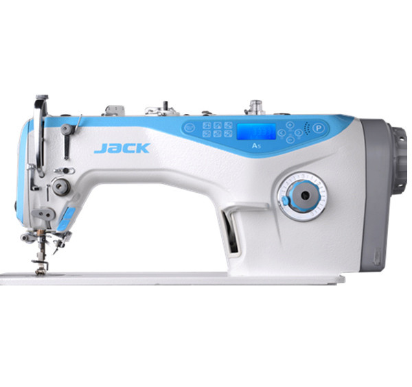 JACK A5 одноигольная промышленная прямострочная швейная машина с «чистой закрепкой», закрытой системой смазки - фото 1 - id-p130971741