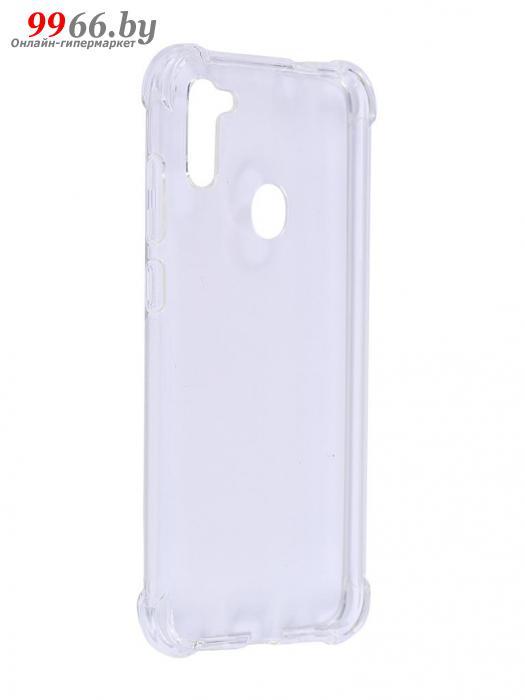 Чехол Brosco для Samsung Galaxy A11 Transparent SS-A11-HARD-TPU-TRANSPARENT - фото 1 - id-p130511453