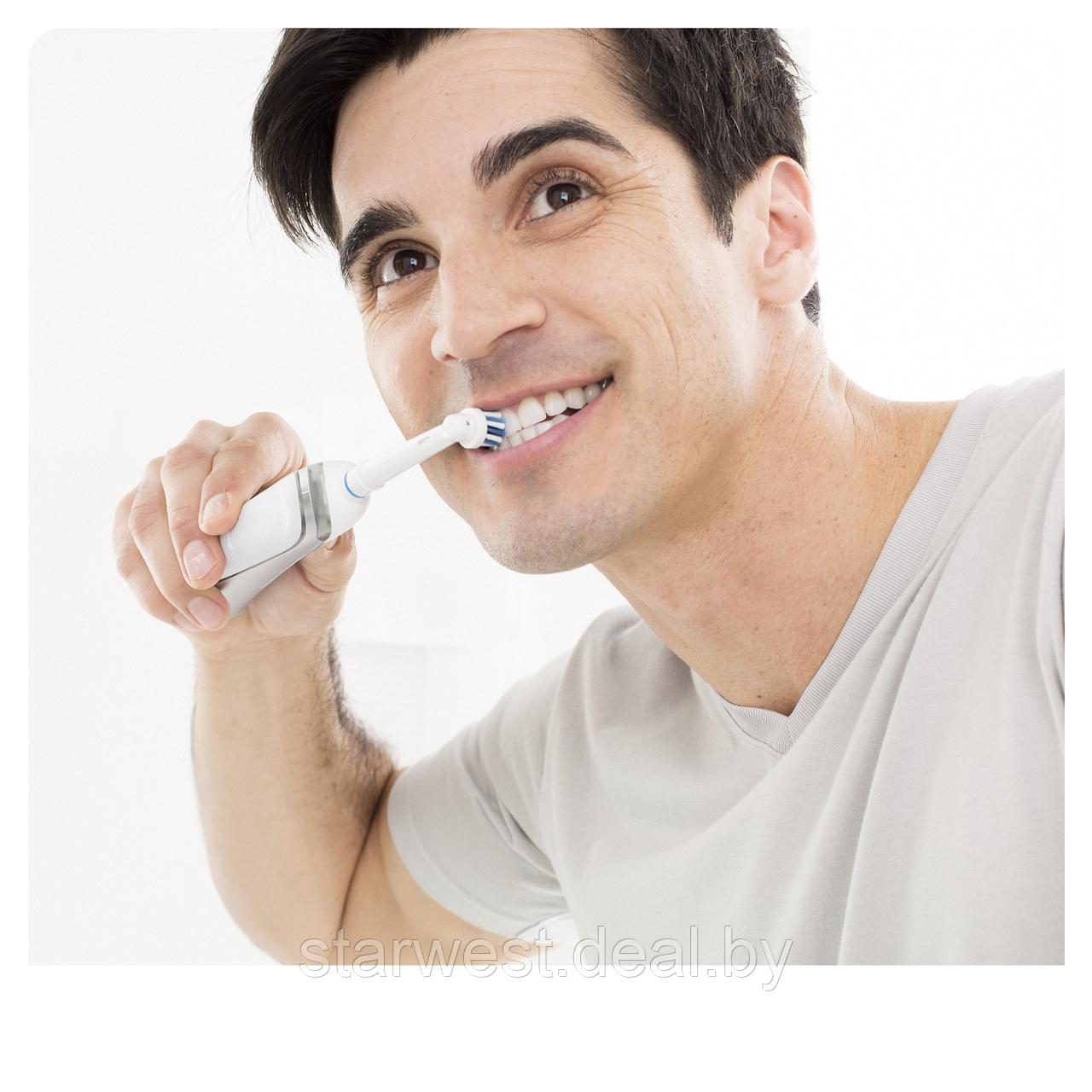 Oral-B Braun Cross Action 3 шт. Насадки для электрических зубных щеток - фото 6 - id-p130975489