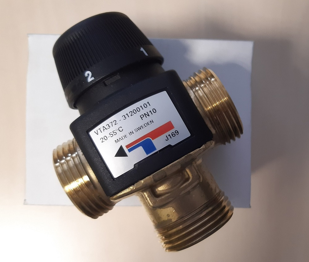 Термостатический смесительный клапан ESBE VTA372 температурный диапазон 20-55°C G 1" артикул 31200101 - фото 3 - id-p130979980