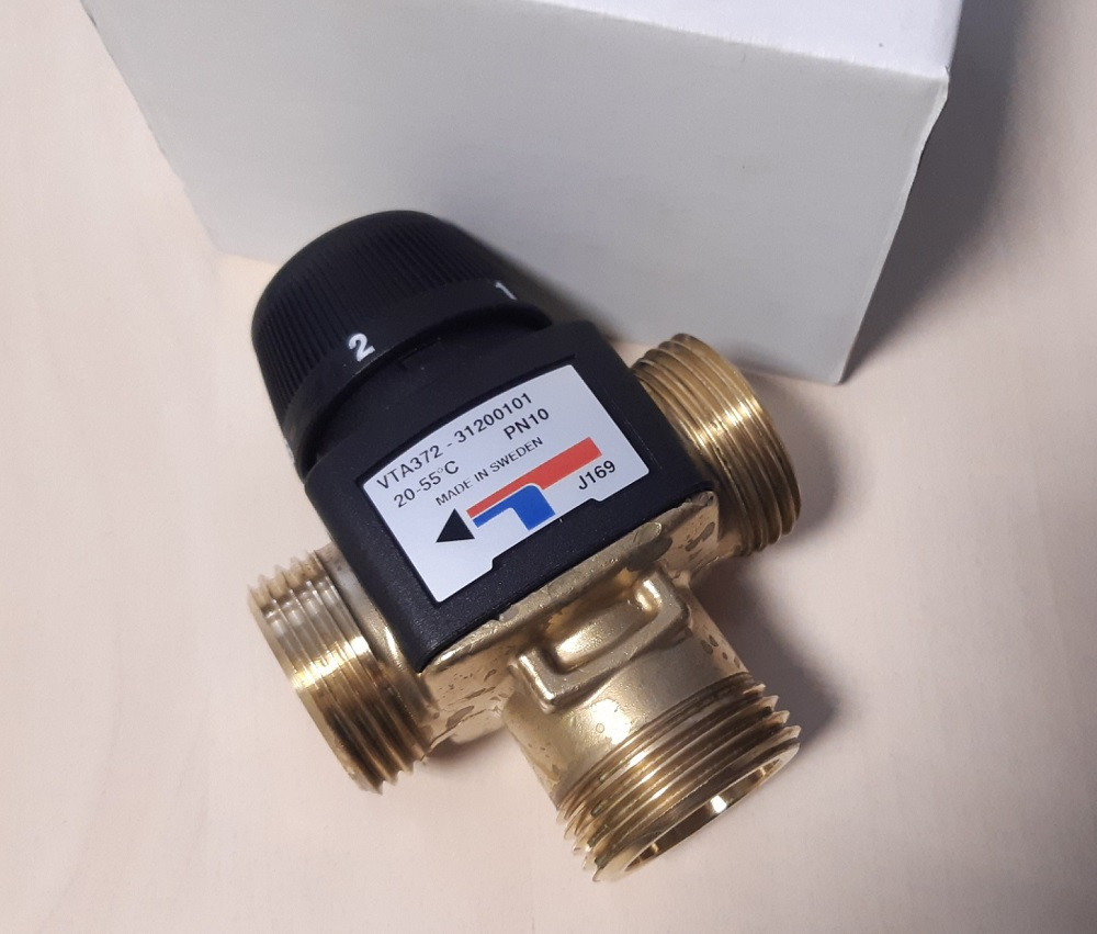 Термостатический смесительный клапан ESBE VTA372 температурный диапазон 20-55°C G 1" артикул 31200101 - фото 4 - id-p130979980