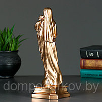 Фигура "Дева Мария с младенцем" бронза,золото 25 см, фото 3