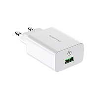 Сетевое зарядное устройство Quick Charge Borofone BA21A 3A 1*USB