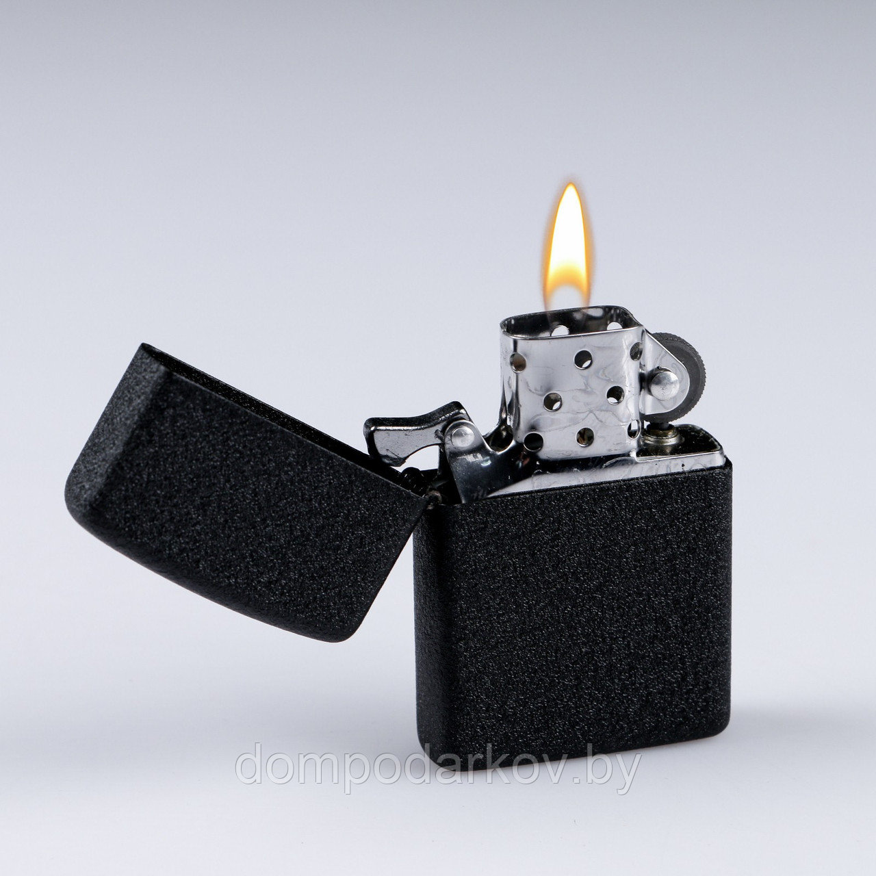 Зажигалка бензиновая "Классика" для мужчин, кремний, 1х4х5.5 см - фото 3 - id-p130996174