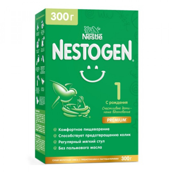 Смесь Nestle Nestogen 1 Premium молочная 300г - фото 1 - id-p131003604