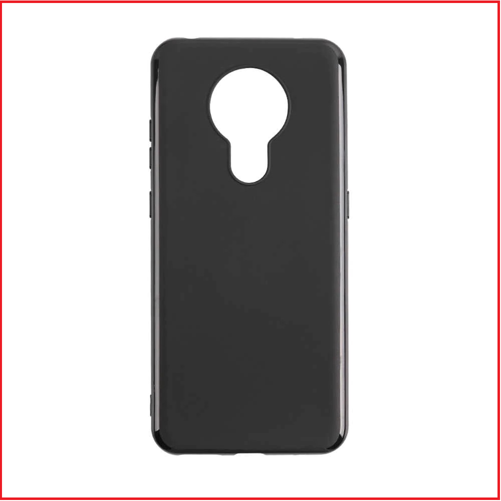 Чехол-накладка для Nokia 5.3 (силикон) черный - уценка