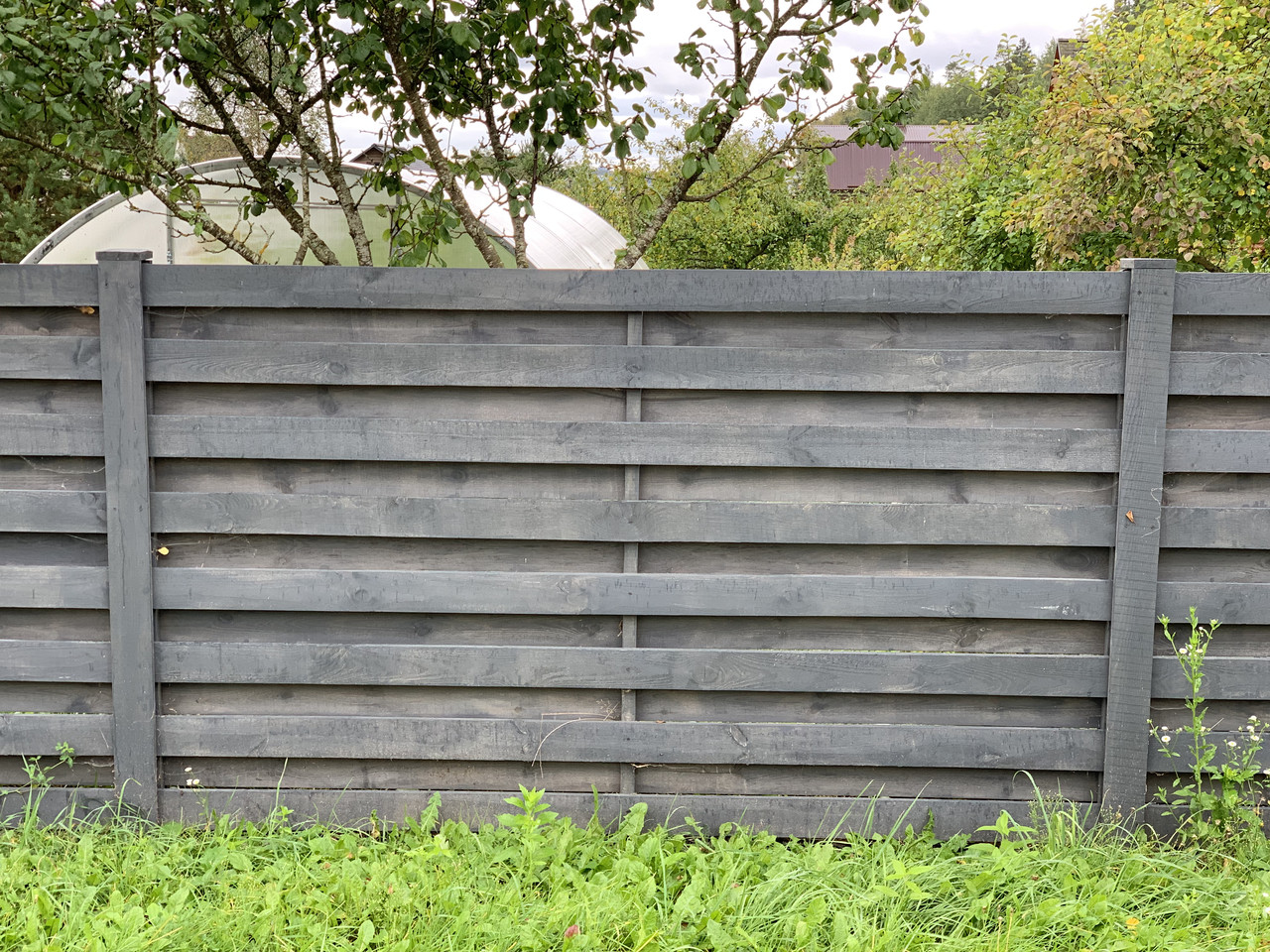 Забор деревянный - фото 2 - id-p131043158