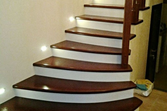 Монолитная лестница - фото 1 - id-p131043696