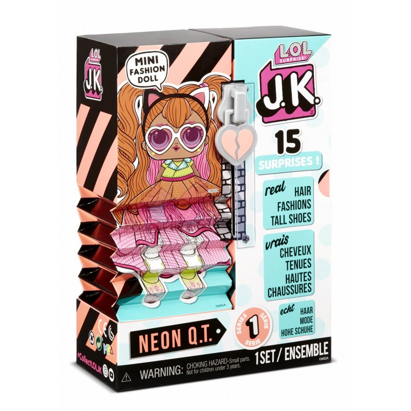 LOL Surprise J.K. Неон Q.T. кукла с высокими туфлями на платформе 570776 - фото 5 - id-p131043802