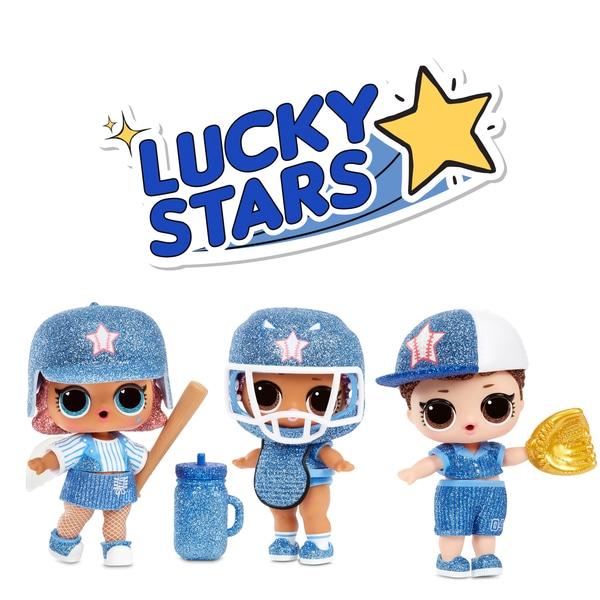 Куклы L.O.L. ЛОЛ Сюрприз All-Star B.B. Спортивная серия 1 Series Lucky Stars - фото 3 - id-p131043808