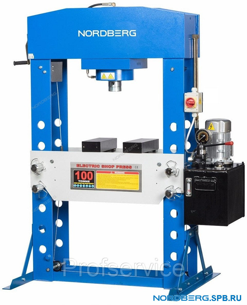 Пресс, электрогидравлический, усилие 100 тонн NORDBERG N36100E