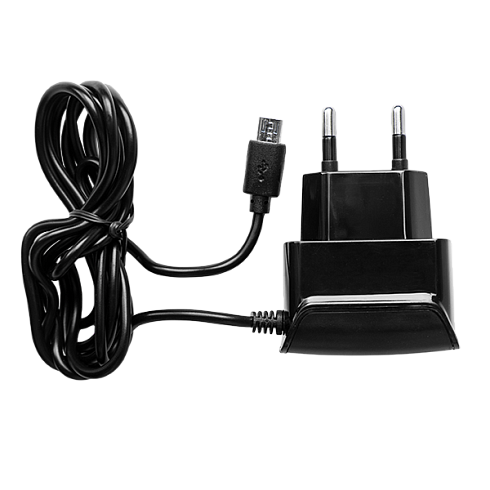 Сетевое зарядное устройство EXPERTS micro USB (2.1A), черное - фото 2 - id-p131055574