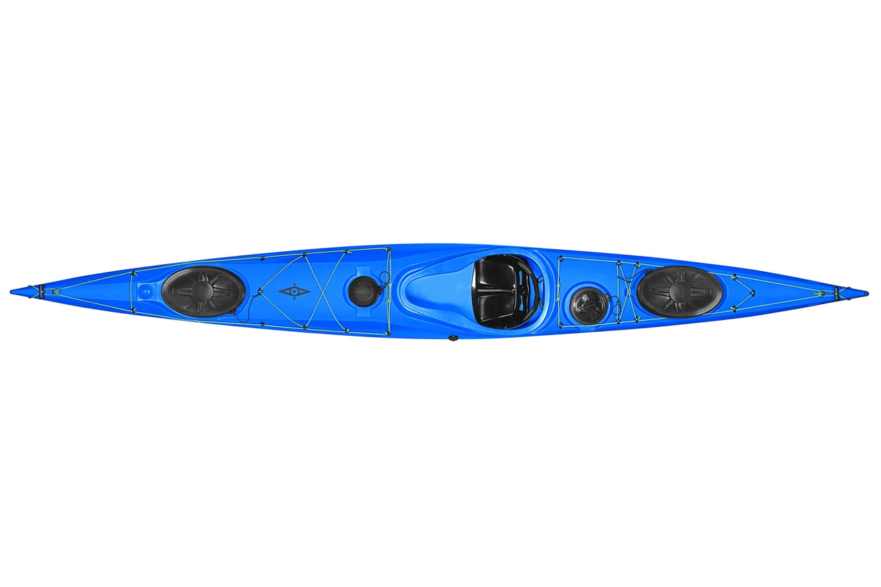 Каяк Point65 WHISKY 16 TOURER/ROCKER — RUDDER & SKEG Синий