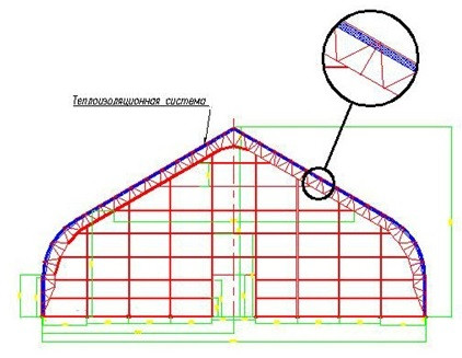 Утепление тентовых ангаров - фото 1 - id-p131064970