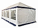 Тент-шатер 4x8 м Sundays PA48201-NEW с шатровой крышей синий, фото 3