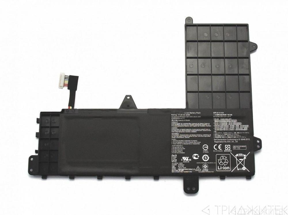Аккумулятор (батарея) B21N1506 для ноутбука Asus E502M, 7.5В, 3200мАч
