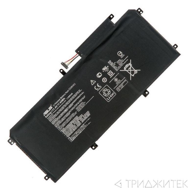 Аккумулятор (батарея) C31N1411 для ноутбука Asus ZenBook UX305, U305L, U305F, UX305FA-FC190H, UX305CA, 11.4В,