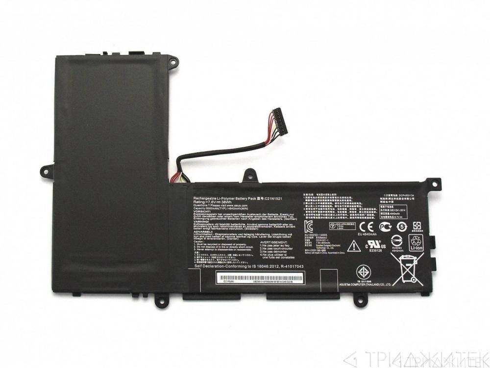 Аккумулятор (батарея) C21N1521 для ноутбука Asus VivoBook E200HA, 7.5В, 2900мАч