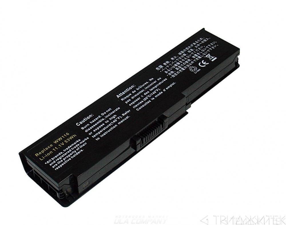 Аккумулятор (батарея) 1312-0543 для ноутбука Dell Inspiron 1420, 11.1В, 4400мАч