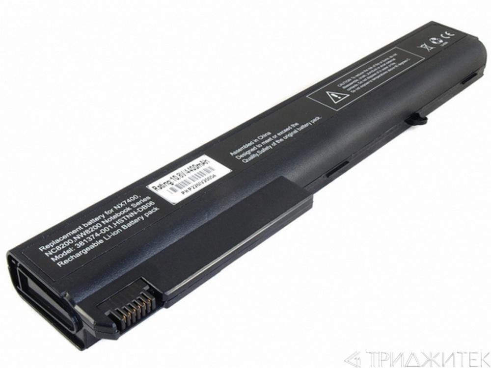 Аккумулятор (батарея) HSTNN-DB06 для ноутбука HP Compaq NX8200, 14.4В, 4800мАч
