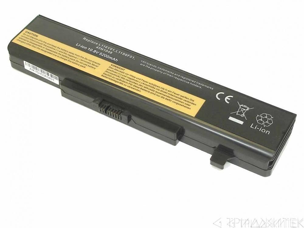 Аккумулятор (батарея) L11L6Y01 для ноутбука Lenovo IdeaPad B580, V580C, E430, 11.1В, 5200мАч