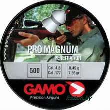 Свинцовые пули 4.5 мм "Gamo Pro-Magnum" (500 шт) 0.49 г