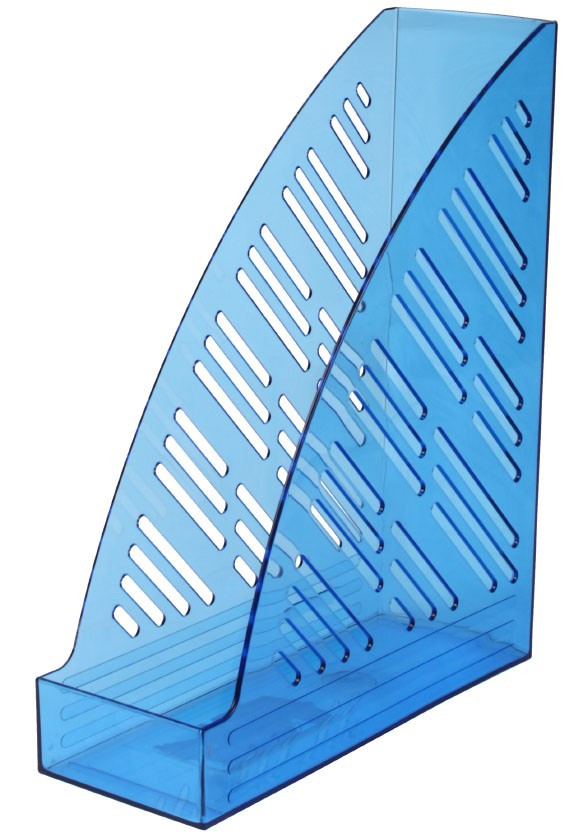 Лоток вертикальный «Юни-85» 300*245*85 мм, прозрачно-синий - фото 1 - id-p131169521