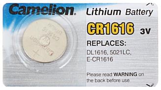 Батарейка литиевая дисковая Camelion Lithium  CR1616, 3V