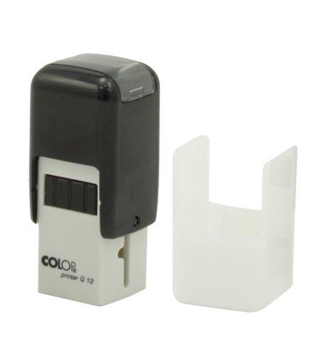 Автоматическая оснастка Colop Q12 для квадратных штампов для клише штампа 12*12 мм, корпус черный - фото 1 - id-p131172791