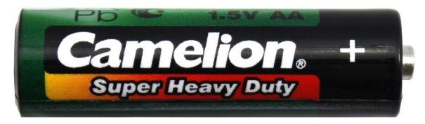 Батарейка солевая Camelion Green AA, R6P, 1.5V - фото 2 - id-p131170642
