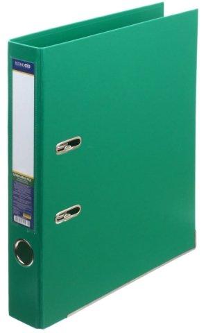 Папка-регистратор Lux Economix с двусторонним ПВХ-покрытием корешок 50 мм, зеленый - фото 2 - id-p131172798