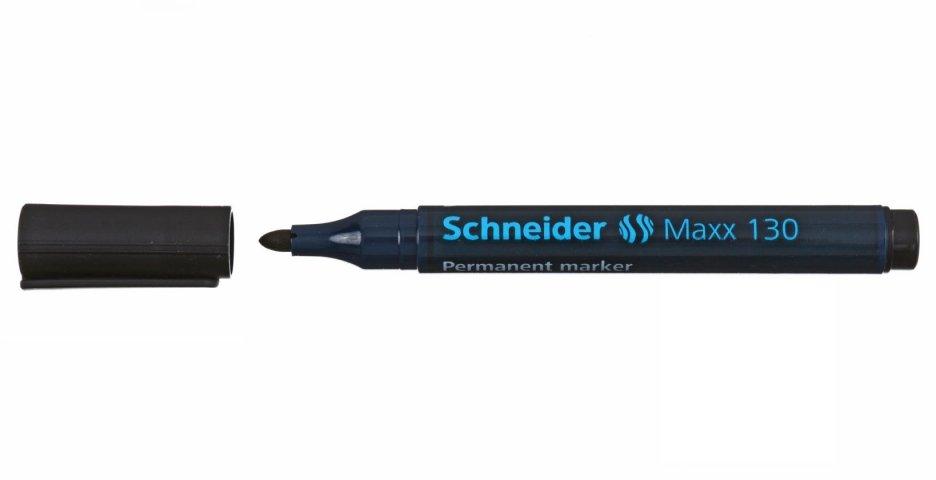 Маркер перманентный Schneider Maxx 130 черный - фото 2 - id-p131169659