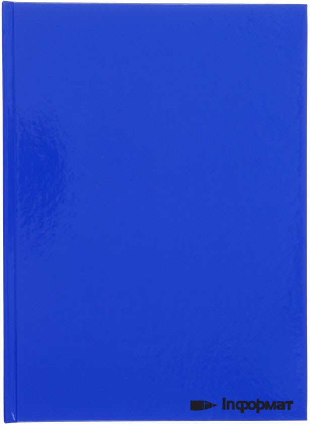 Блокнот-тетрадь общая А5, 60 л. inФормат 150*205 мм, клетка, синяя - фото 3 - id-p131175136