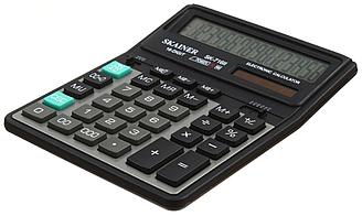 Калькулятор 16-разрядный Skainer SK-716II серый
