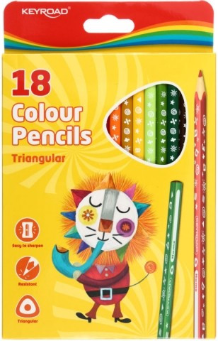 Карандаши цветные Color Pencil 18 цветов, длина 175 мм - фото 2 - id-p131175147