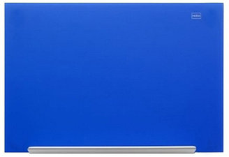 Доска маркерная магнитная стеклянная Nobo Diamond  99*56 cм, синяя