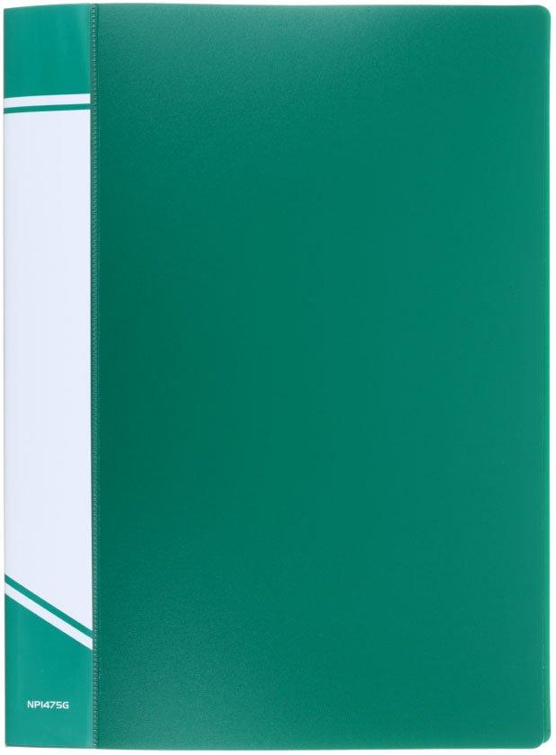 Папка пластиковая с боковым зажимом и карманом inФормат толщина пластика 0,7 мм, зеленая - фото 2 - id-p131169697