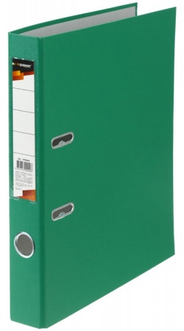 Папка-регистратор inФормат с односторонним ПВХ-покрытием корешок 50 мм, зеленый - фото 4 - id-p131169701