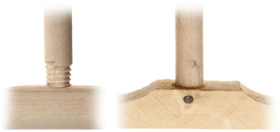 Швабра деревянная с тряпкодержателем длина черенка 120 см - фото 2 - id-p131174097
